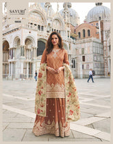 The TAJ Palazzo Suit| Limited Edition Festive Wear | Sayuri Designer 10035